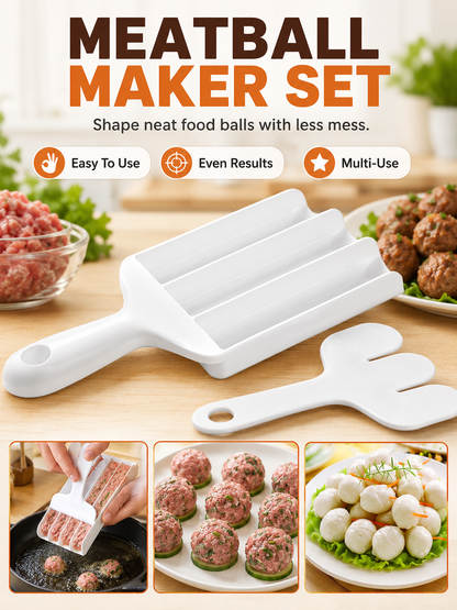 🥟 50% OFF Dumpling & Meatball Maker ✨ Quick, Easy Food Shaping in Seconds