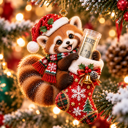 🎄💵 The Cutest Christmas Cash Gift | Animal Stocking Money Holder Ornament