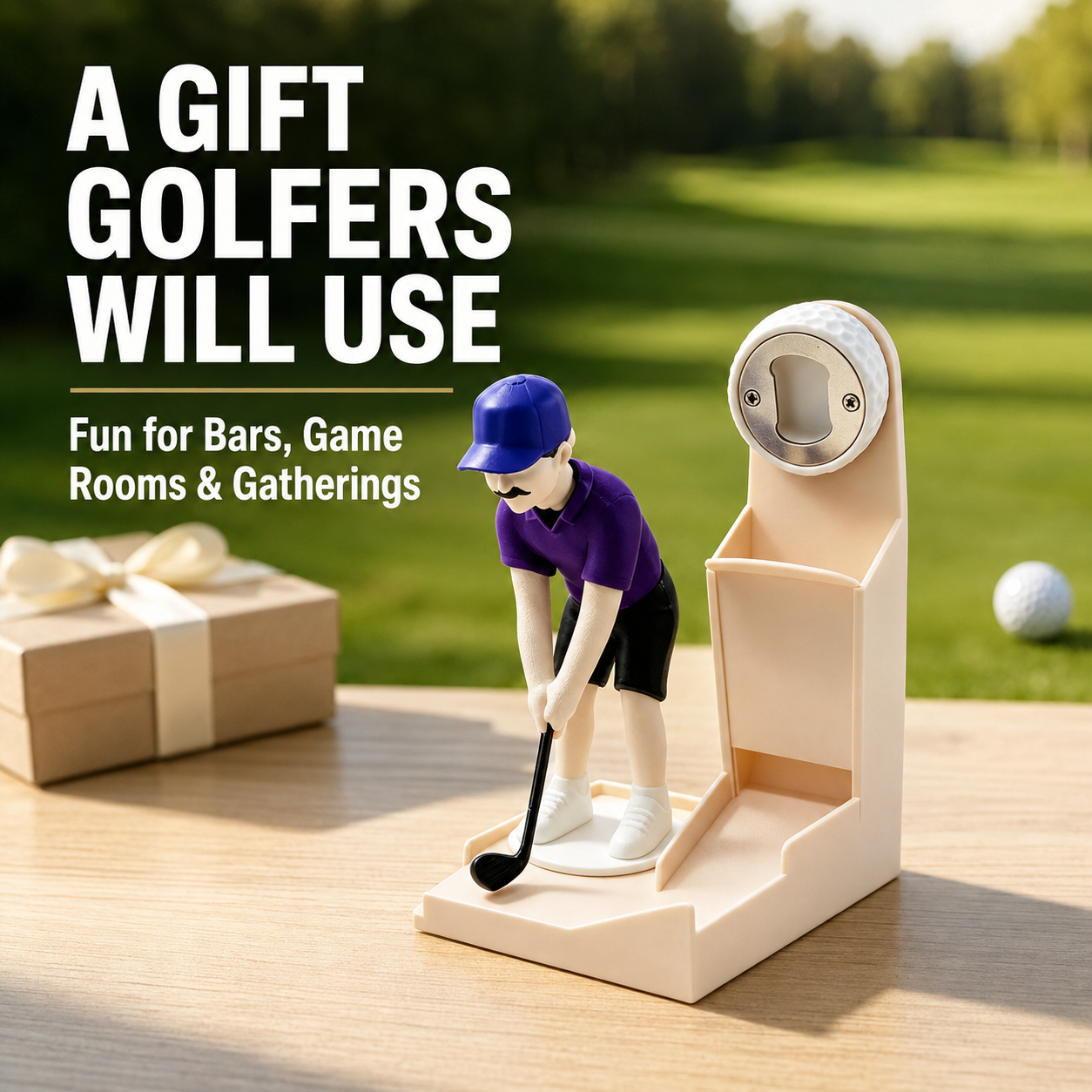 🎉 Novelty Golf Bottle Opener