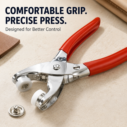 🎯 LIMITED-TIME SALE 🧰 Snap Fastener Pliers Kit — Easy Handheld Installation for Clothing, Bags & Crafts