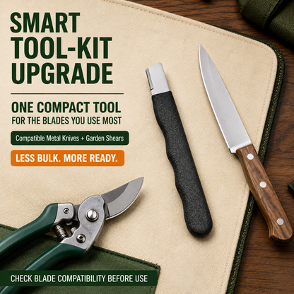 🏕️ 50% OFF Outdoor Knife Sharpener for Camping, Fishing & Gardening