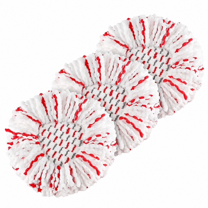 🔥 Limited-Time Sale Spin Mop Replacement Head ✨ Deep Clean, Super Absorbent & Reusable