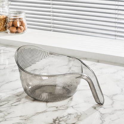 🍚 50% OFF Aesthetic Multifunctional Rice Strainer ✨ Rinse, Drain & Pour with Ease