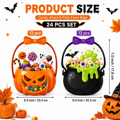 👻 Limited Time 50% OFF Halloween Candy Bag 🎃 Cute Pumpkin Treat Bag For Kids