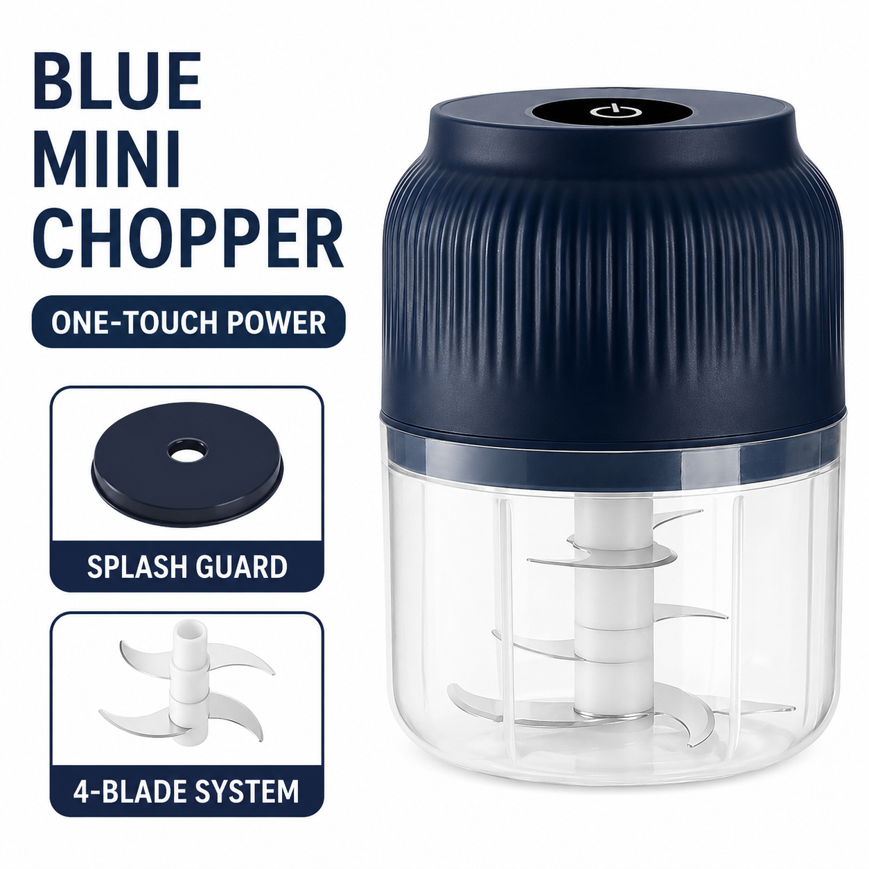 🔥 50% OFF Today! Mini Electric Food Chopper — Chop Fresh Ingredients In Seconds ⚡