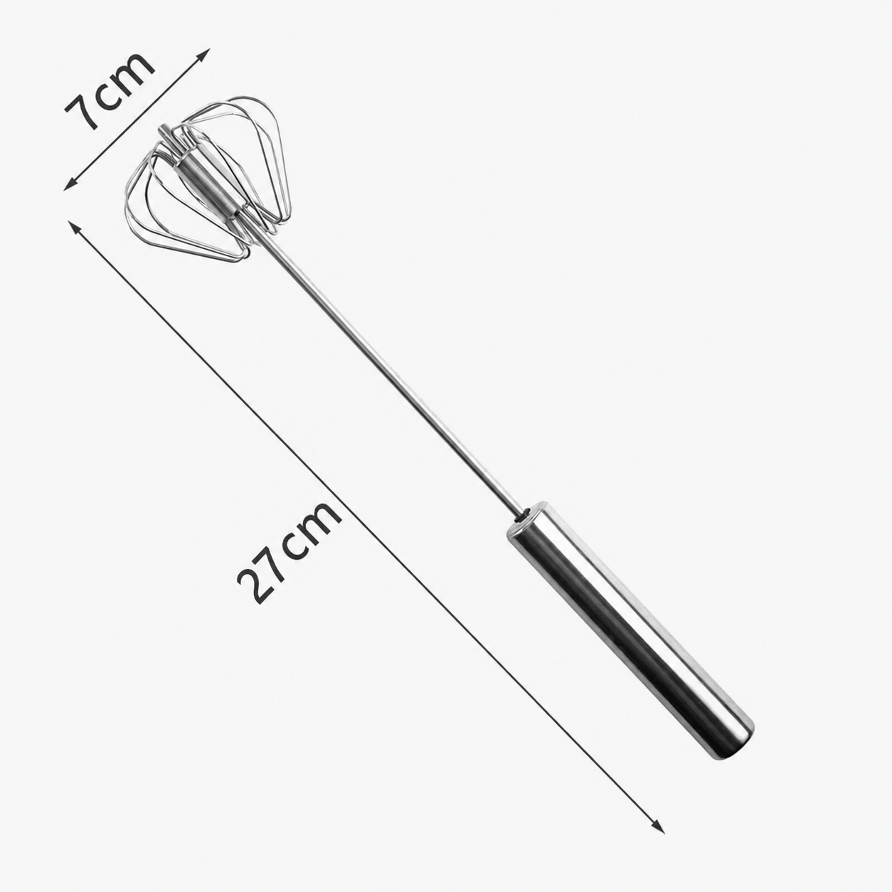 🔥 50% OFF Today 🥚 Semi-Automatic Push-Down Egg Whisk – Mix Faster With Less Effort ✨