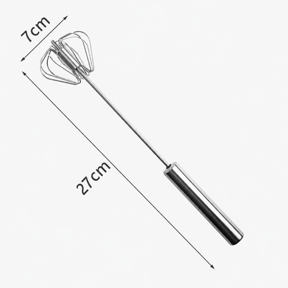 🔥 50% OFF Today 🥚 Semi-Automatic Push-Down Egg Whisk – Mix Faster With Less Effort ✨