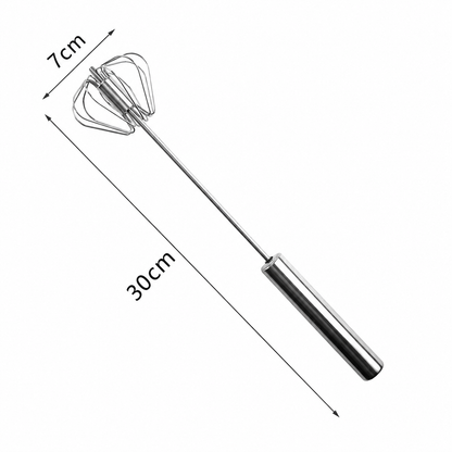 🔥 50% OFF Today 🥚 Semi-Automatic Push-Down Egg Whisk – Mix Faster With Less Effort ✨
