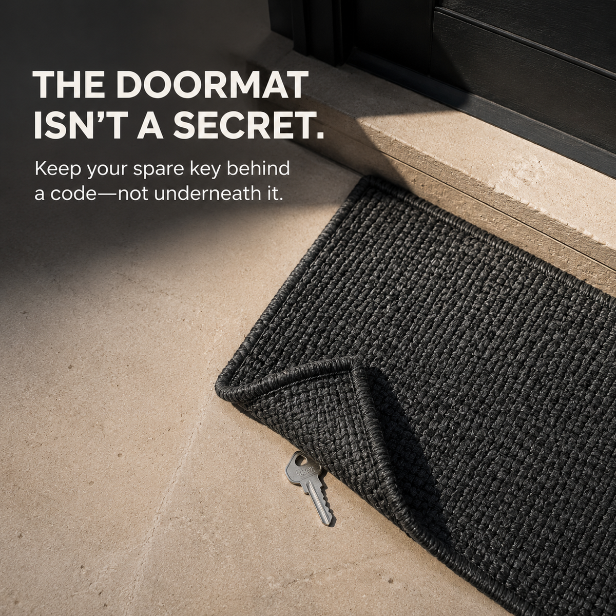 🔐 Wall-Mounted Key Lock Box – 4-Digit Combination Outdoor Key Safe