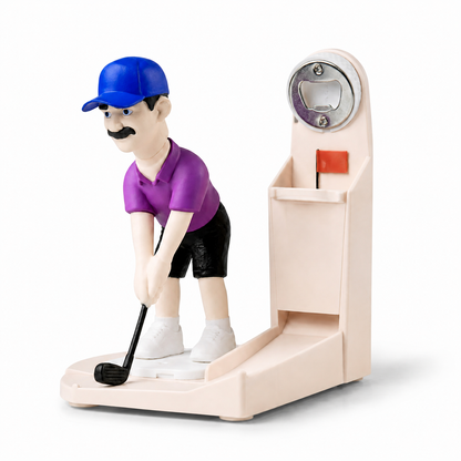 3D Interactive Golf Bottle Opener – Pop, Drop & Putt