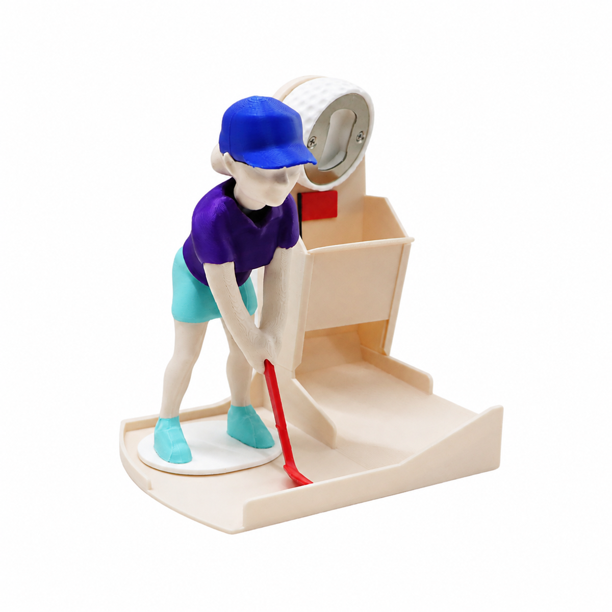 3D Interactive Golf Bottle Opener – Pop, Drop & Putt