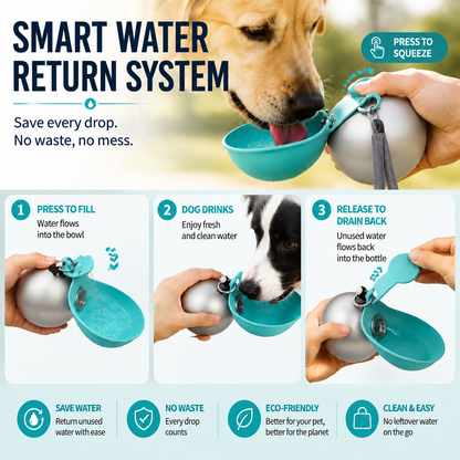 The Dog Water Bottle That Makes Every Walk Better