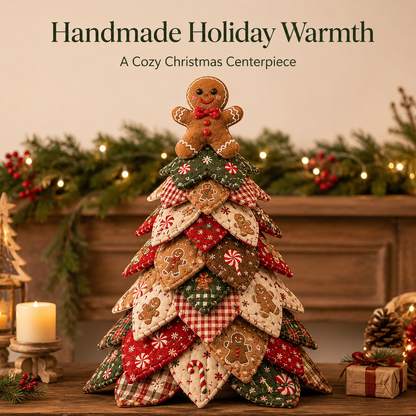 🎄DIY Quilted Christmas Tree Kit for Cozy Handmade Holiday Decor