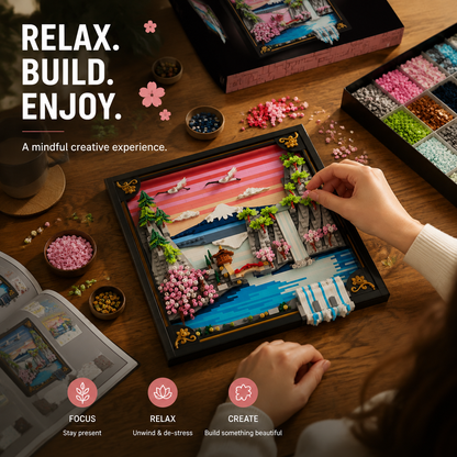 Relax, Build, and Create Something Beautiful