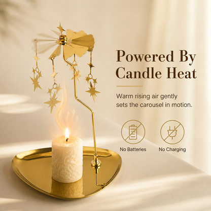 ✨ Magical Rotating Candle Carousel 🔥 Limited-Time Sale