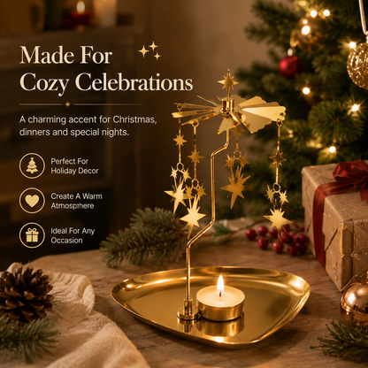 ✨ Magical Rotating Candle Carousel 🔥 Limited-Time Sale