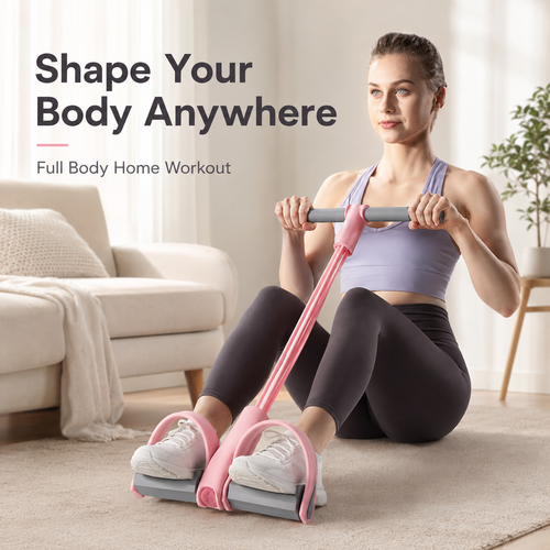 🔥 4-in-1 Pedal Resistance Band