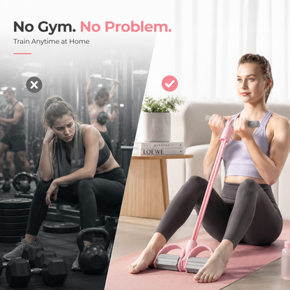 🔥 4-in-1 Pedal Resistance Band