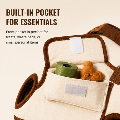 🐾 Take Your Best Friend Everywhere™ | All-In-One Dog Carrier Bag