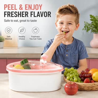 🍎 FreshSpin™ 360° Fruit & Vegetable Washer | Deep Clean Produce In Seconds ✨