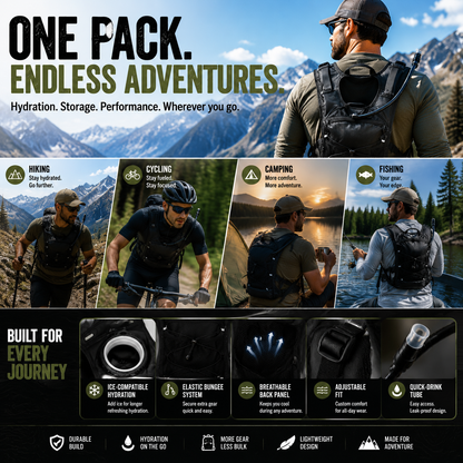 2L Tactical Hydration Pack
