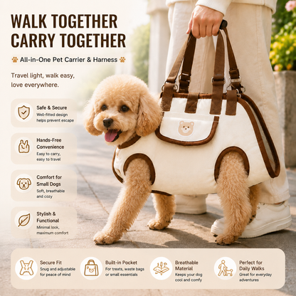 🐾 Take Your Best Friend Everywhere™ | All-In-One Dog Carrier Bag
