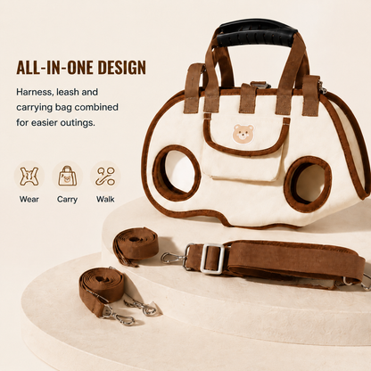 🐾 Take Your Best Friend Everywhere™ | All-In-One Dog Carrier Bag