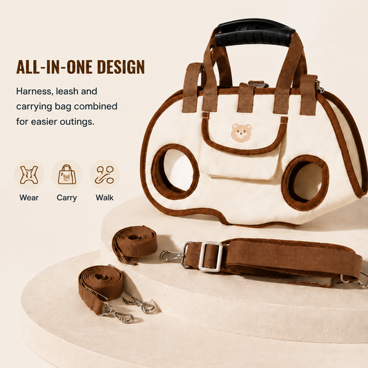 🐾 Take Your Best Friend Everywhere™ | All-In-One Dog Carrier Bag