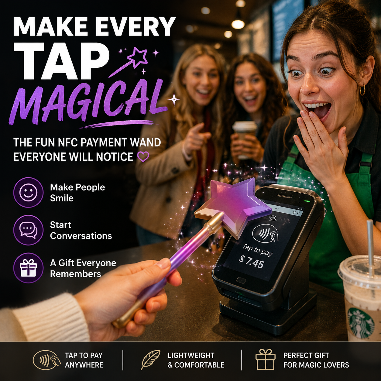 ✨ The Magic Wand That Makes Every Payment Feel Magical