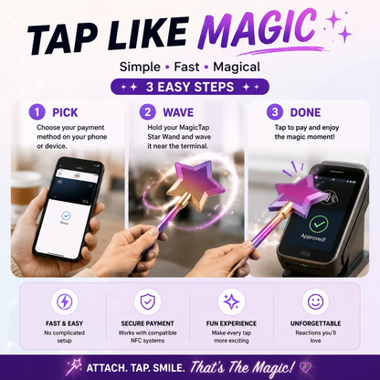 ✨ The Magic Wand That Makes Every Payment Feel Magical