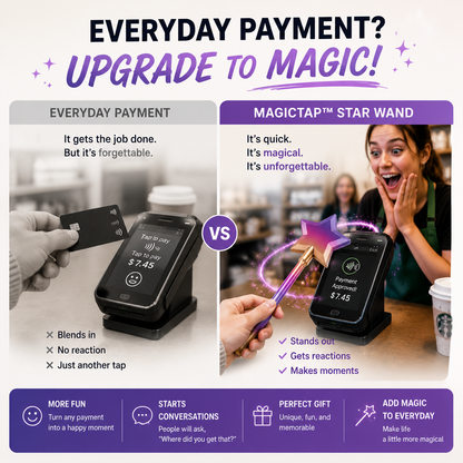 ✨ The Magic Wand That Makes Every Payment Feel Magical