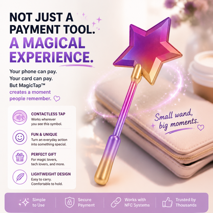 ✨ The Magic Wand That Makes Every Payment Feel Magical