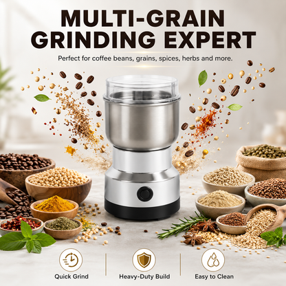 ⚡ 50% OFF High-Speed Electric Grain & Spice Grinder – Fresh Grinding Made Easy