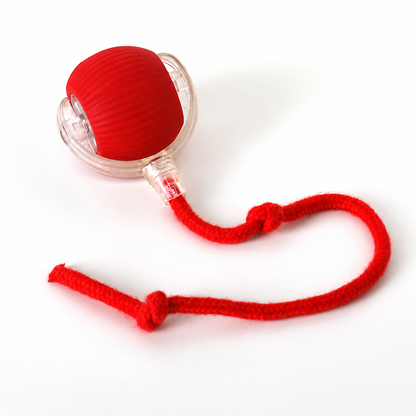 🐾 Interactive Smart Pet Ball with Chase Tail – Keeps Cats & Small Dogs Active 🐱🐶
