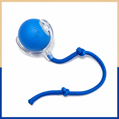 🐾 Interactive Smart Pet Ball with Chase Tail – Keeps Cats & Small Dogs Active 🐱🐶