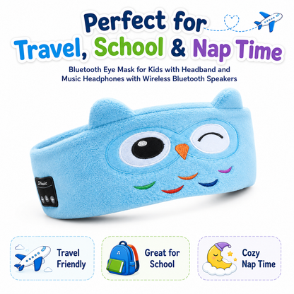 ⚡️Flash Sale｜Bluetooth Eye Mask for Kids with Headband and Music Headphones
