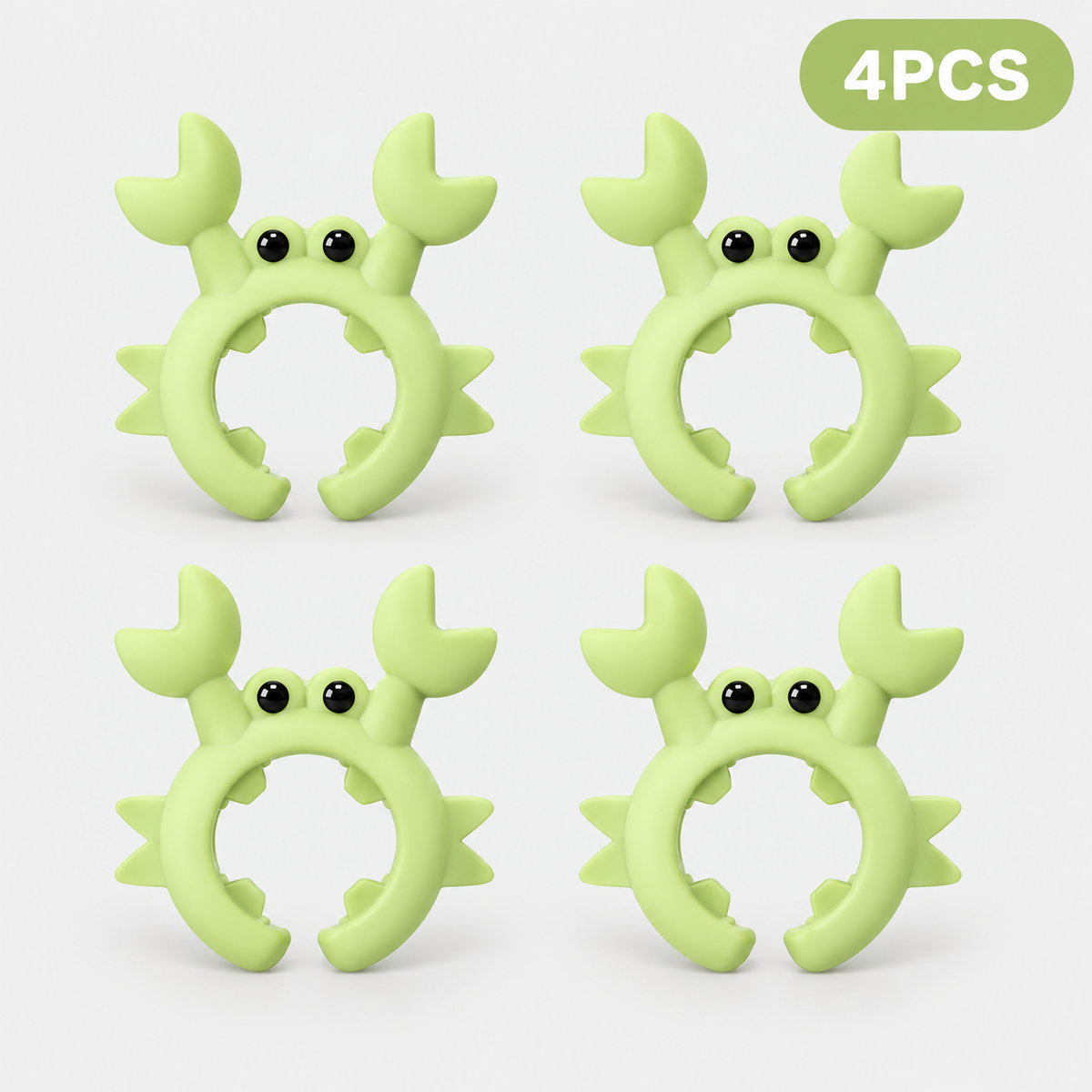 🦀48% OFF 4-Pack Crab Spatula Holders – Keep Counters Clean While You Cook