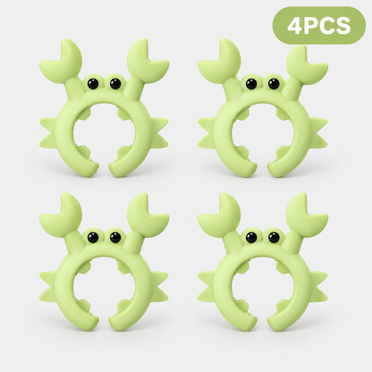 🦀48% OFF 4-Pack Crab Spatula Holders – Keep Counters Clean While You Cook