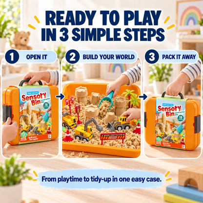🔥 50% OFF – Kids Sensory Adventure Play Kit 🦖🚀 5 Themed Portable Activity Worlds