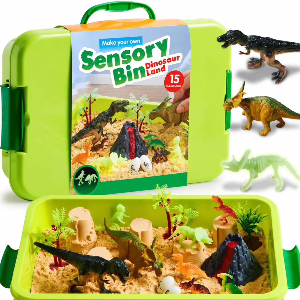 🔥 50% OFF – Kids Sensory Adventure Play Kit 🦖🚀 5 Themed Portable Activity Worlds