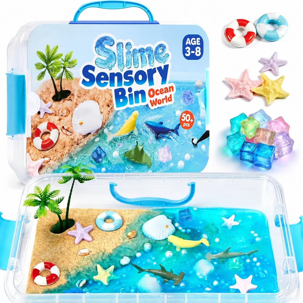 🔥 50% OFF – Kids Sensory Adventure Play Kit 🦖🚀 5 Themed Portable Activity Worlds
