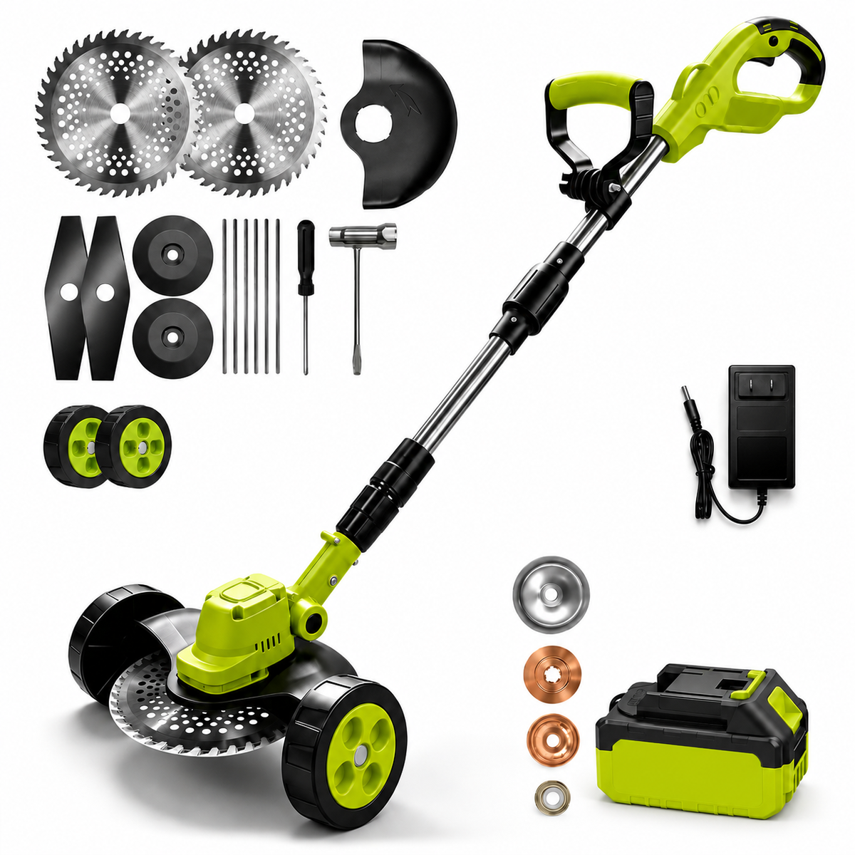 📣 50% OFF 🔥 21V Cordless Grass Trimmer & Edger – 3-in-1 Yard Tool