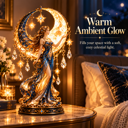 🦚 Elegant Peacock Lady Stained Glass Style Floral Accent Table Lamp with Ambient Glow ✨