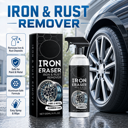 🔥 LIMITED-TIME 50% OFF! 🚗 Iron & Rust Remover Spray – Restore a Clean, Brilliant Shine ✨