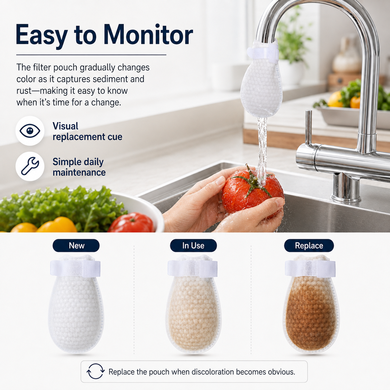 🚿 50% OFF 10-Pack Faucet Filter Pouches – Simple Everyday Water Pre-Filtering ✨
