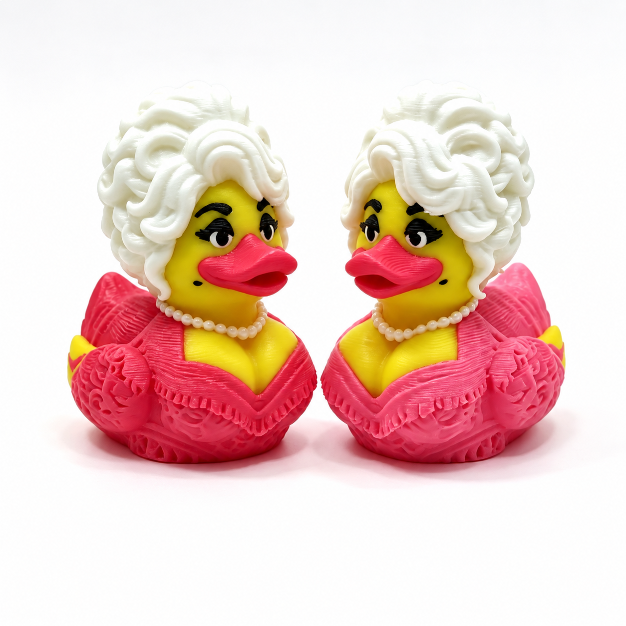 🔥 50% OFF 💋 Mini Glam Diva Duck Decor — Tiny Size, Big Personality