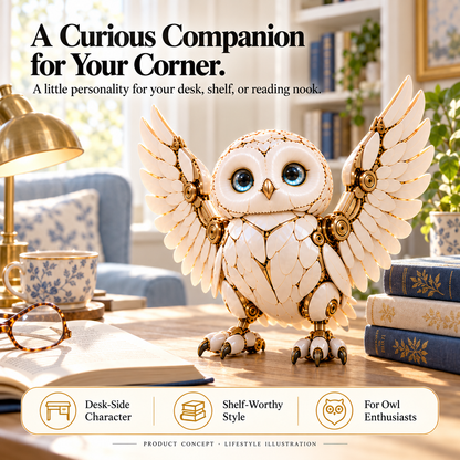 🦉 2-in-1 Transforming Mechanical Owl Egg – Folding Puzzle Toy & Unique Gift