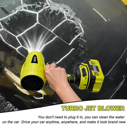 💨 21V Cordless Air Blower – High-Speed Portable Leaf & Dust Cleaner