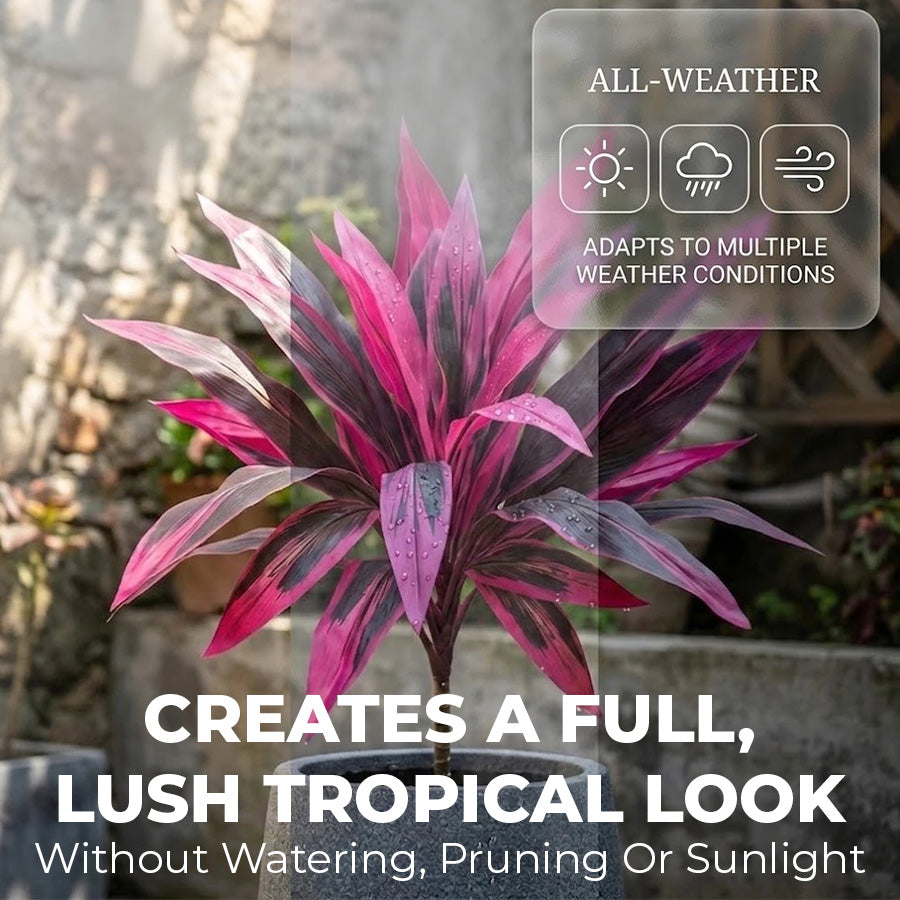 🔥Last Day 50% OFF🔥2Pcs Artificial Dragon's Blood Tree Plants