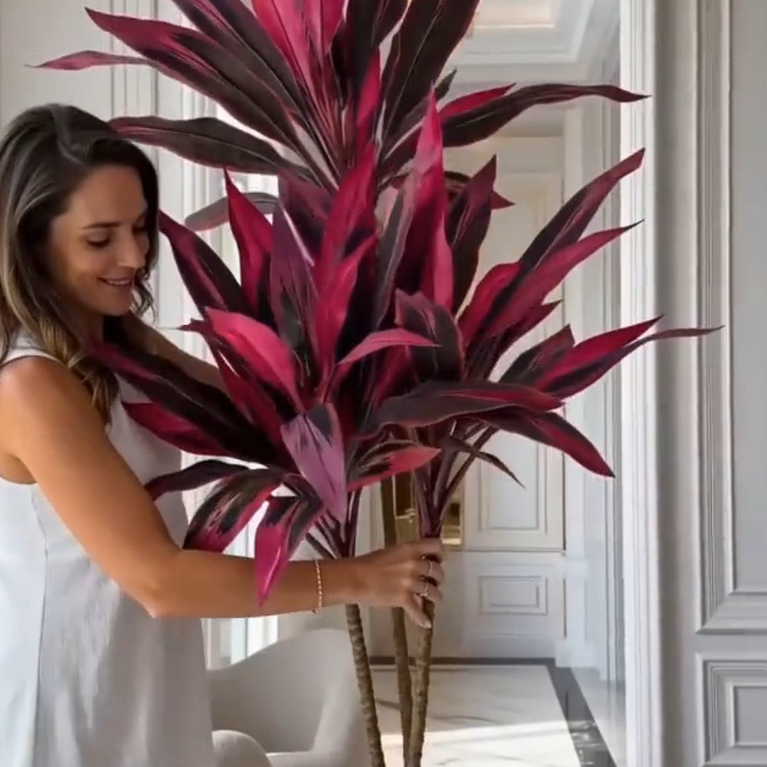 🔥Last Day 50% OFF🔥2Pcs Artificial Dragon's Blood Tree Plants